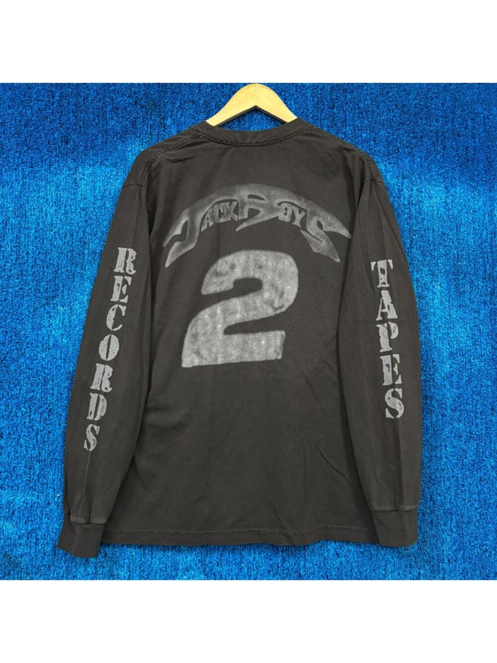 Travis Scott Jack Boys 2 Rap Brown LS Shirt Size Large